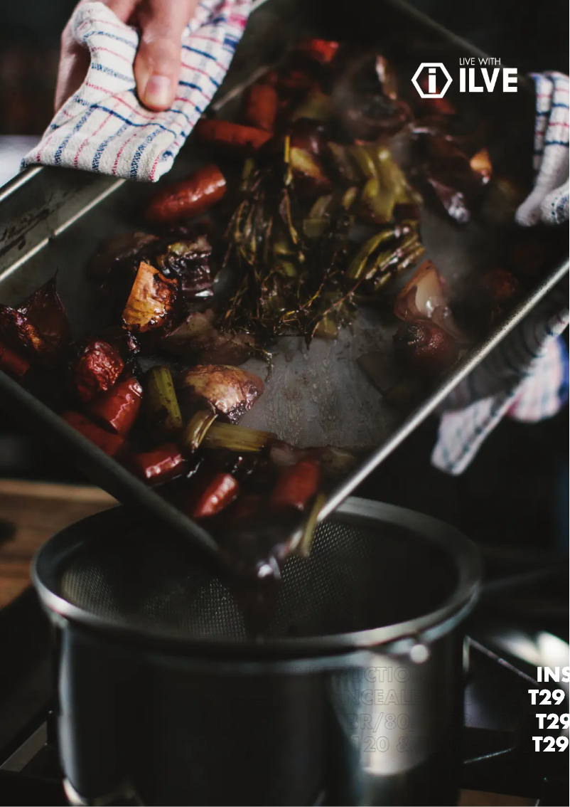 Página 1 del manual Manual de usuario Ilve T29B/120