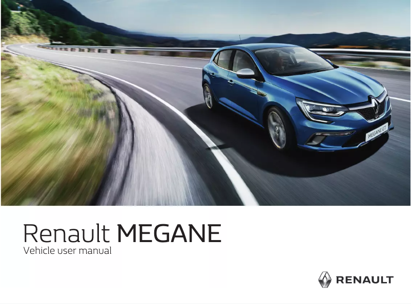 Imagen de la primera página del manual del dispositivo Megane (2019)