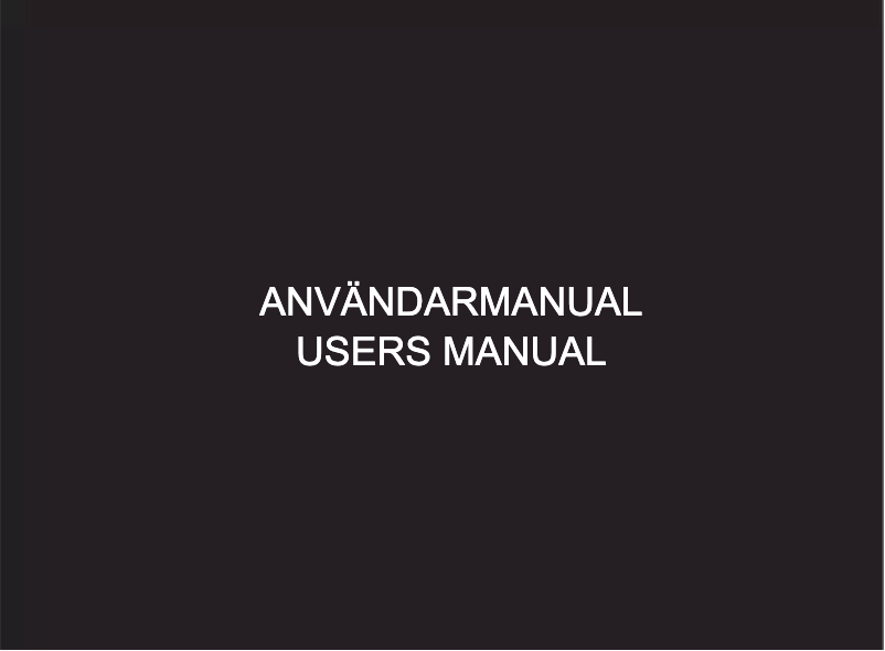 Página nº 1 - Manual de usuario Supra NERO