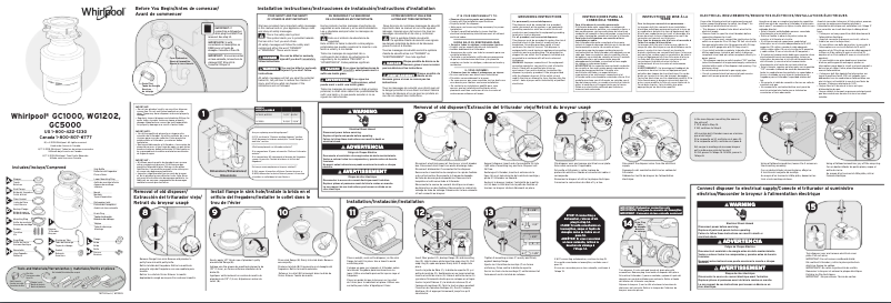 Imagen de la primera página del manual del dispositivo WG1202XH