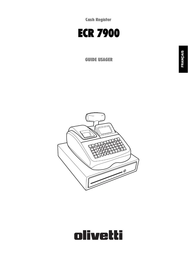 Página nº 1 - Manual de usuario Olivetti ECR 7900