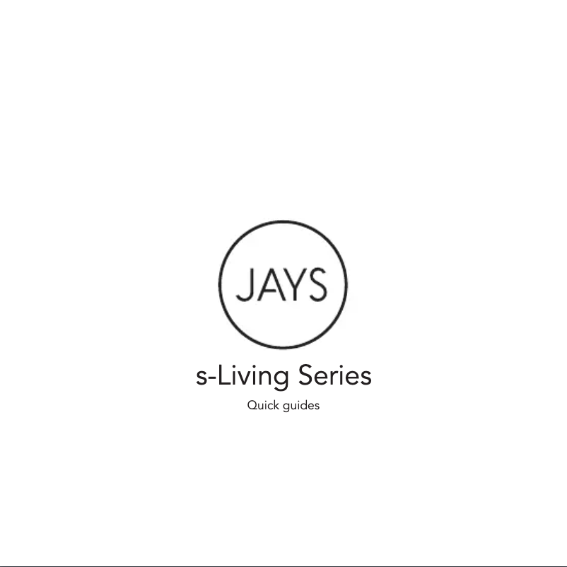 Página nº 1 - Manual de usuario JAYS s-Living Flex