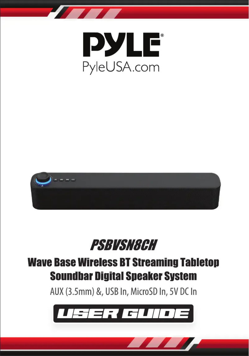 Imagen de la primera página del manual del dispositivo PSBVSN8CH