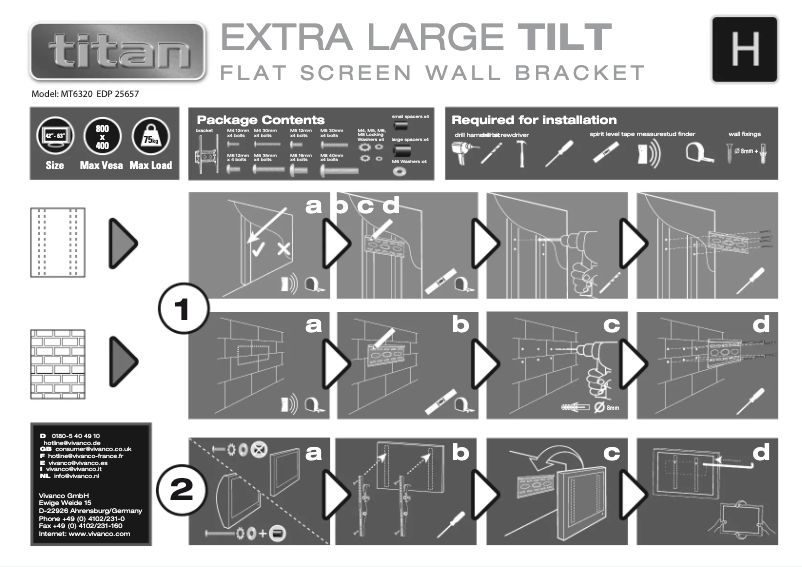 Imagen de la primera página del manual del dispositivo MT 6320