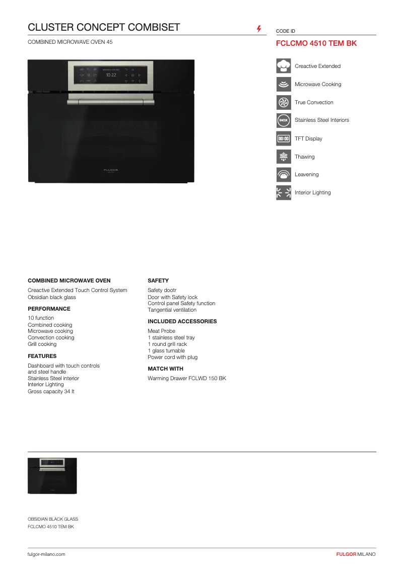Imagen de la primera página del manual del dispositivo FCLCMO 4510 TEM