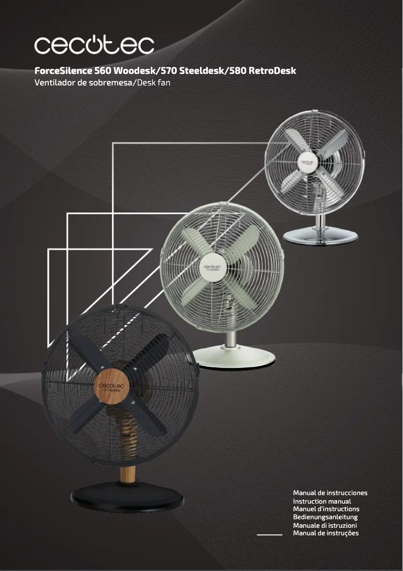 Imagen de la primera página del manual del dispositivo ForceSilence 580 RetroDesk