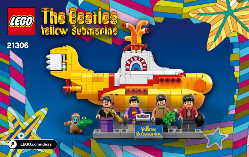 Imagen de la primera página del manual del dispositivo The Beatles Yellow Submarine 21306