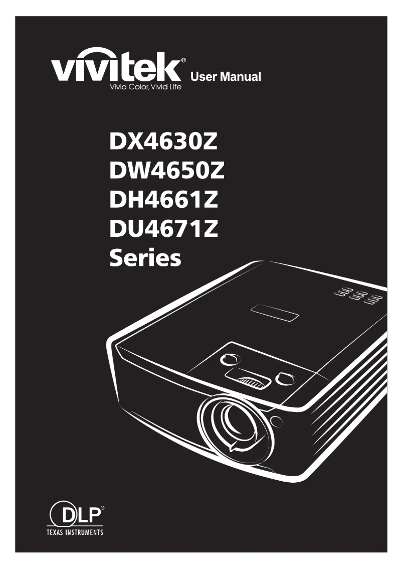 Imagen de la primera página del manual del dispositivo DW4650Z