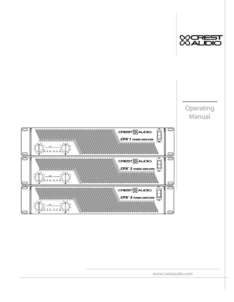 Imagen de la primera página del manual del dispositivo CPX 3