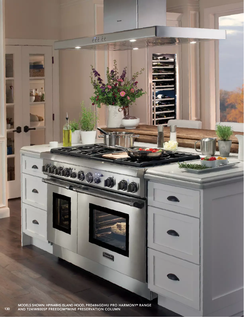 Página 1 del manual Ficha técnica Thermador VCI230DS