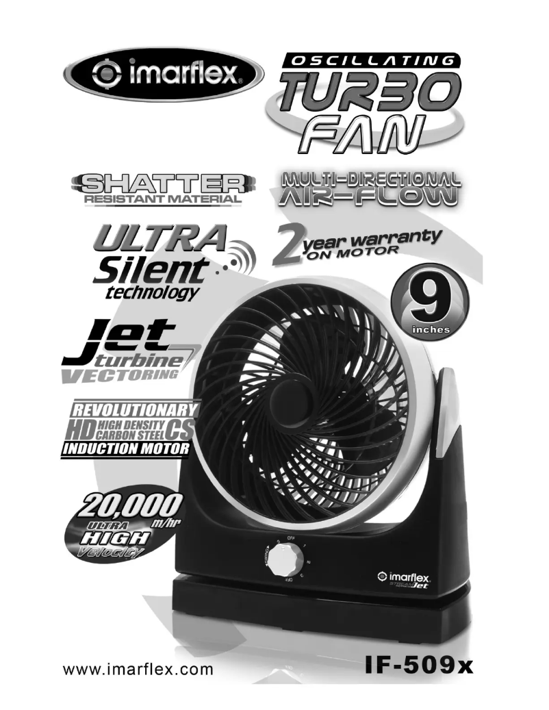 Imagen de la primera página del manual del dispositivo IF-509X