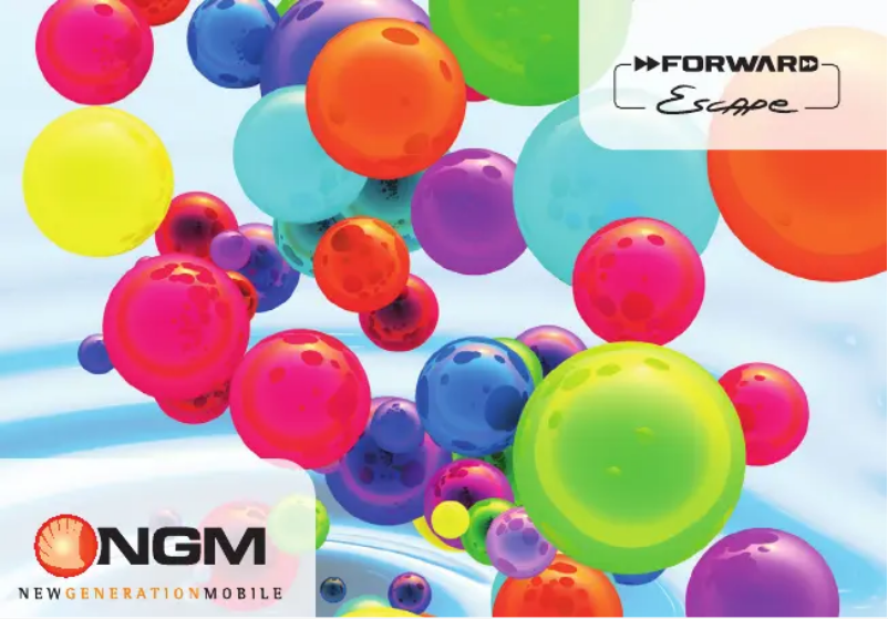 Imagen de la primera página del manual del dispositivo ESCAPE/B