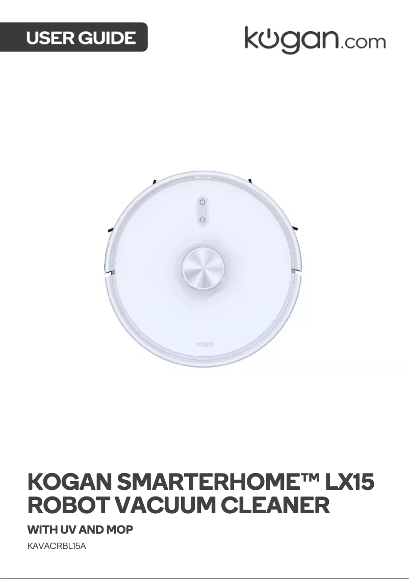 Imagen de la primera página del manual del dispositivo SmarterHome LX15