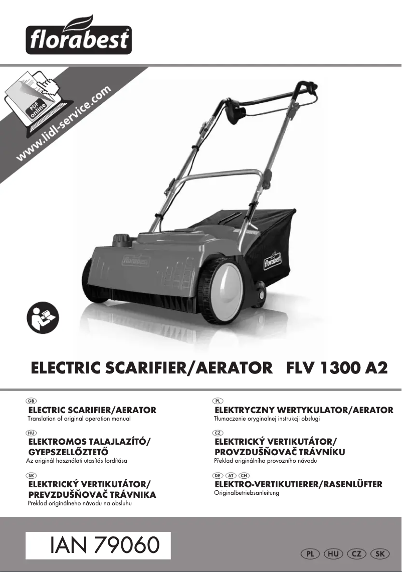 Página nº 1 - Manual de usuario Florabest FLV 1300 A2