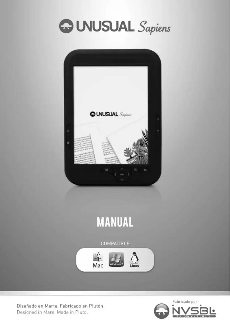 Imagen de la primera página del manual del dispositivo Sapiens