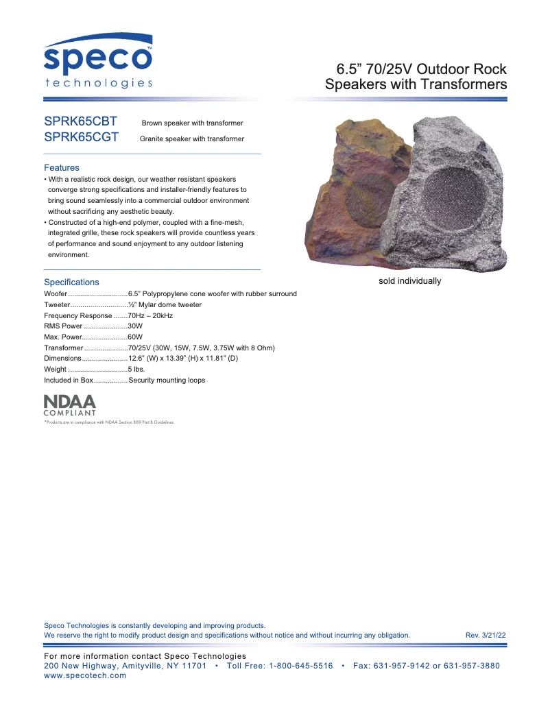 Imagen de la primera página del manual del dispositivo SPRK65CBT