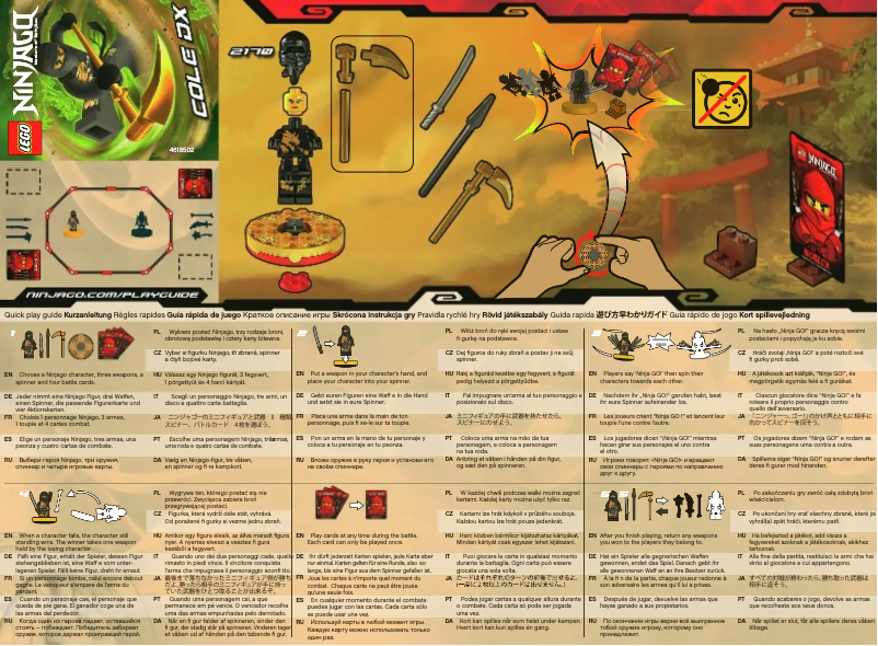 Imagen de la primera página del manual del dispositivo Cole DX