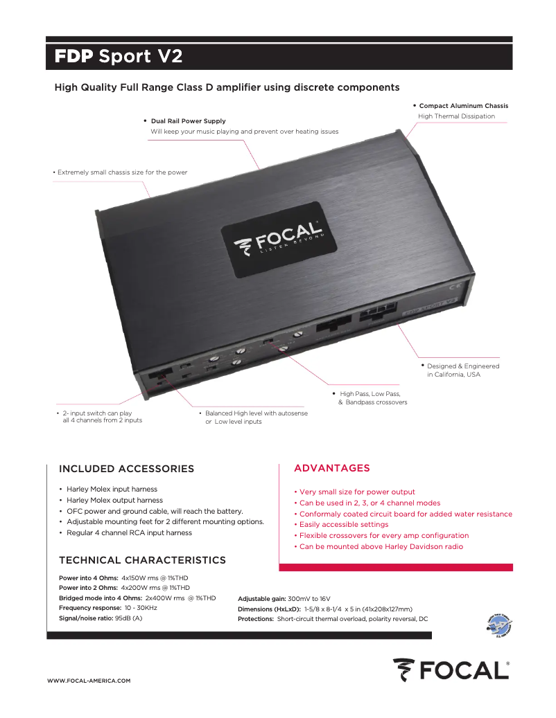 Imagen de la primera página del manual del dispositivo FDP Sport V2