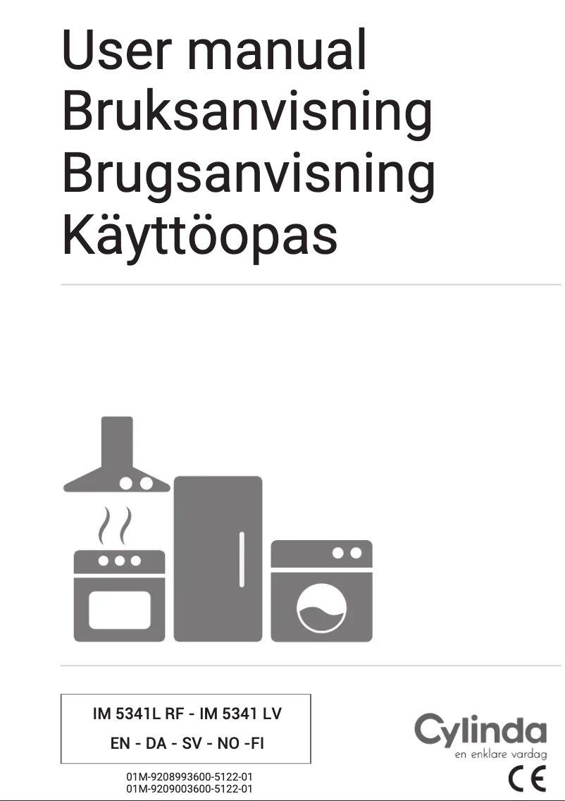 Página 1 del manual Manual de usuario Cylinda IM5341LV