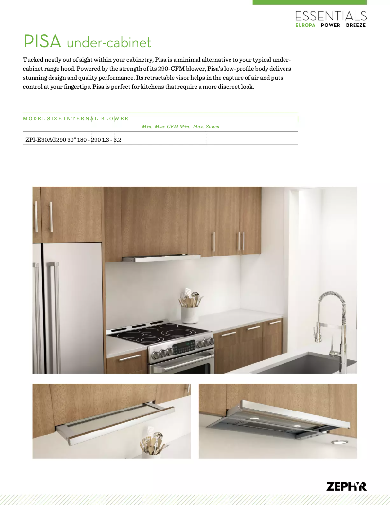 Imagen de la primera página del manual del dispositivo ZPIE30AG