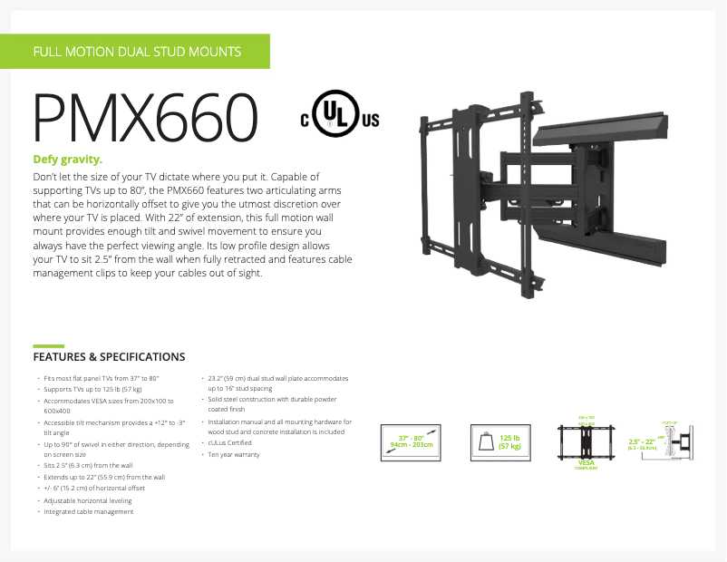Página nº 1 - Ficha técnica Kanto PMX660