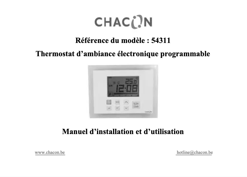 Imagen de la primera página del manual del dispositivo 54311