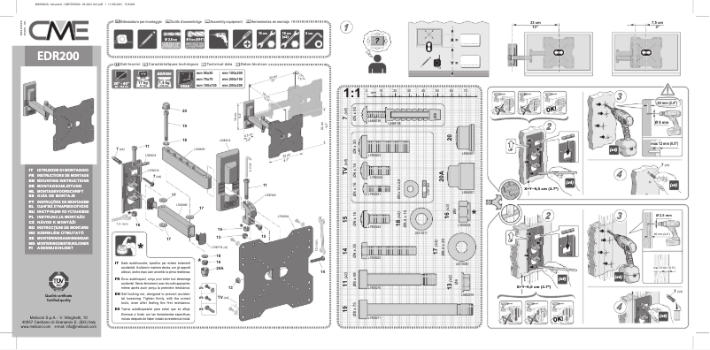 Página 1 del manual Manual de usuario Meliconi CME EDR200