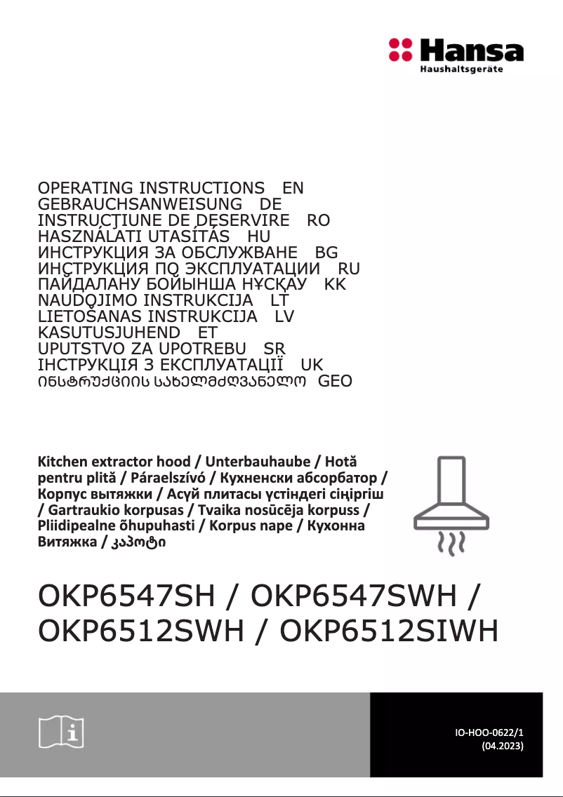 Imagen de la primera página del manual del dispositivo OKP6546SH