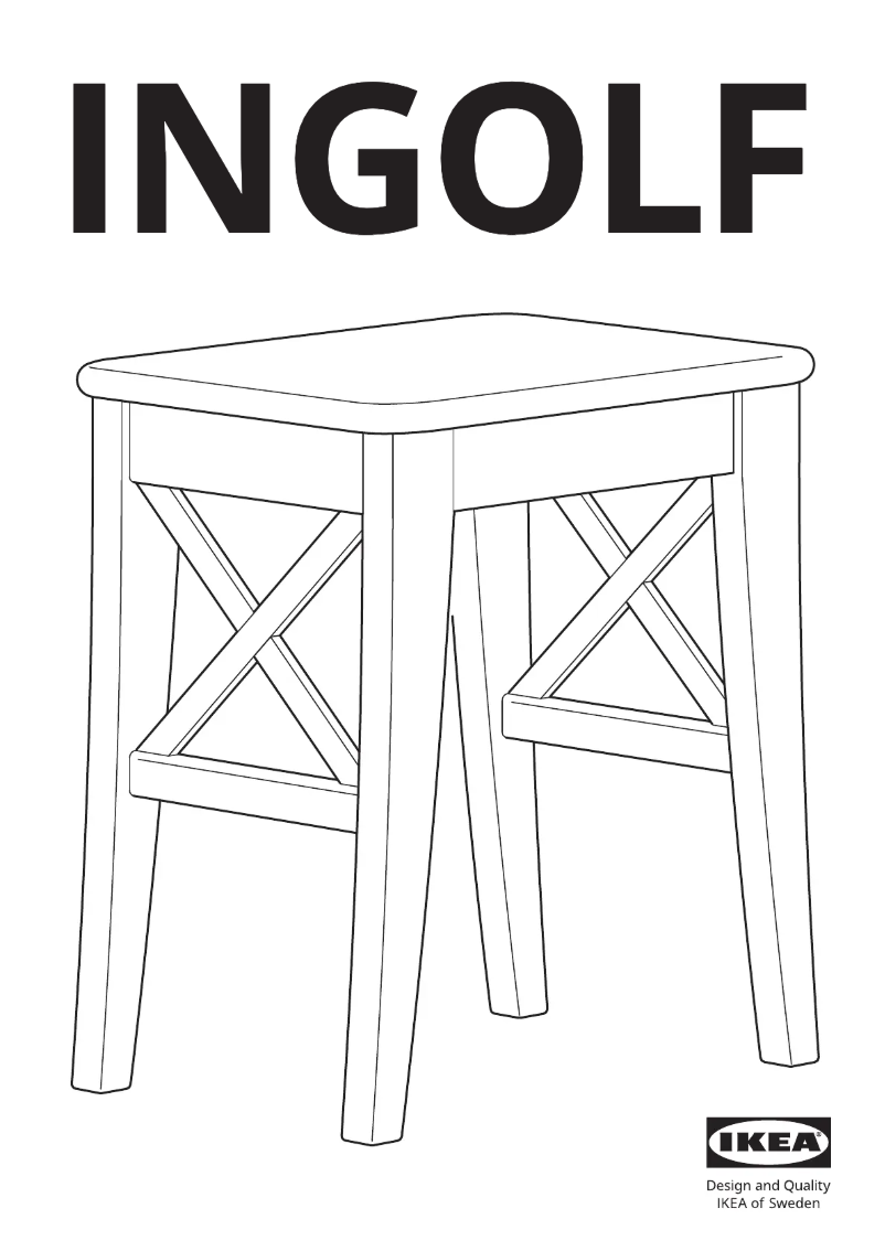 Página 1 del manual Manual de usuario Ikea INGOLF 003.627.27