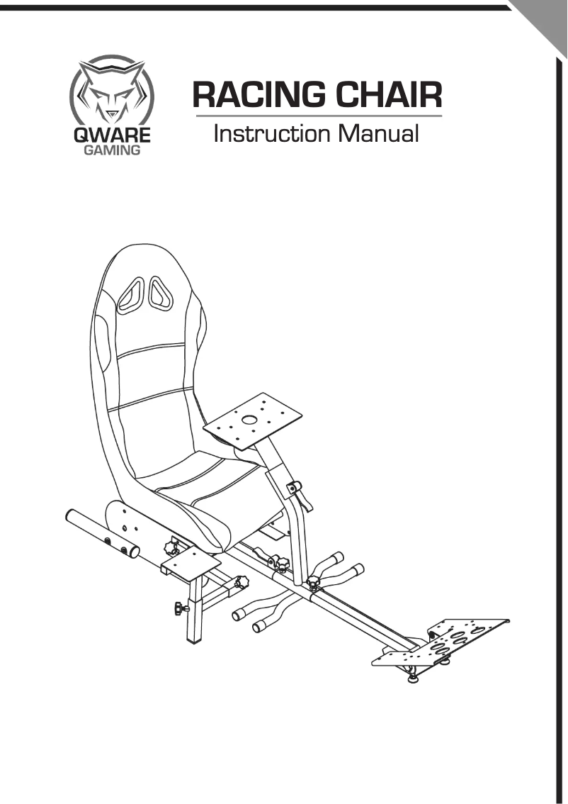 Página nº 1 - Manual de usuario Qware Racing Chair
