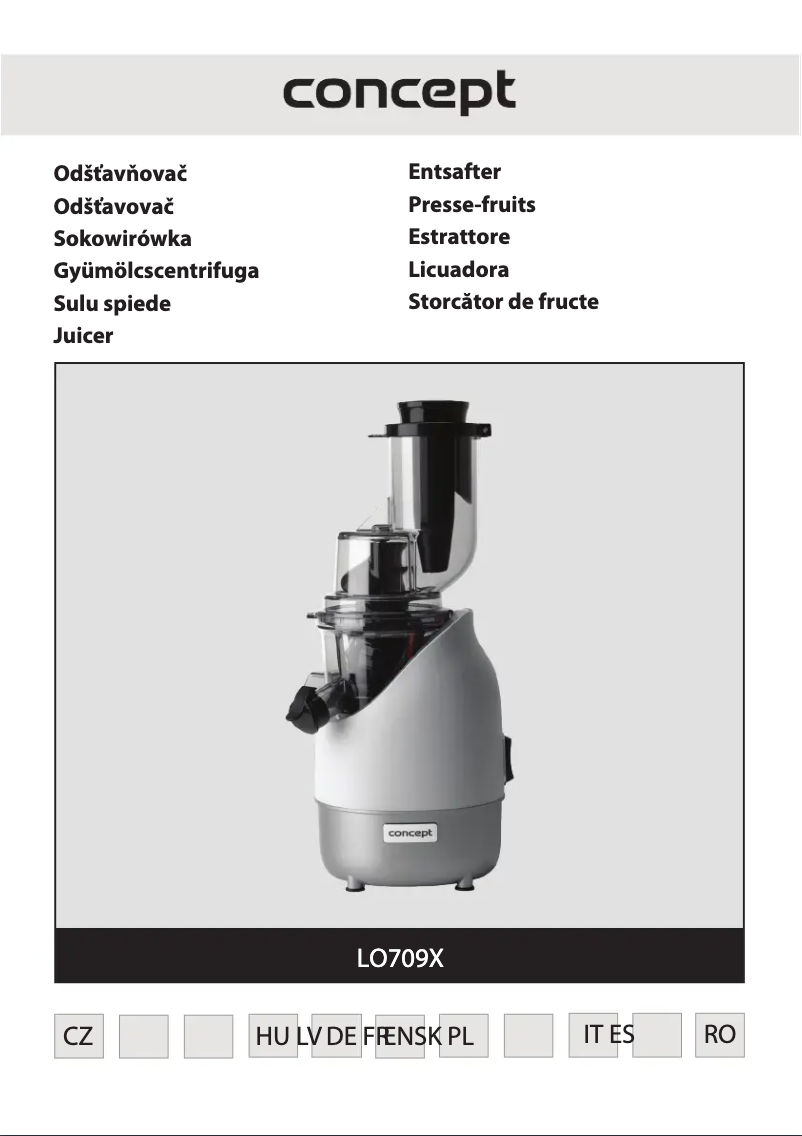 Imagen de la primera página del manual del dispositivo LO7090