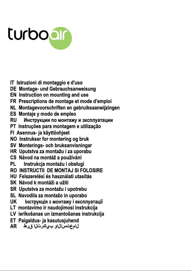 Imagen de la primera página del manual del dispositivo Gioia