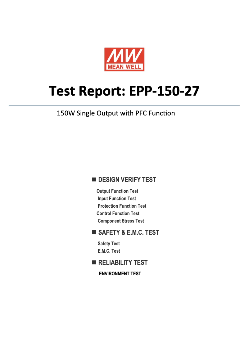 Imagen de la primera página del manual del dispositivo EPP-150-27