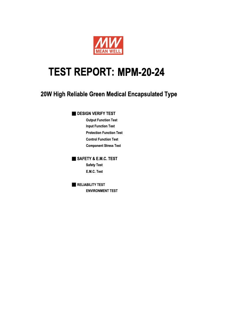 Imagen de la primera página del manual del dispositivo MPM-20-24