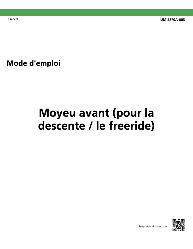 Imagen de la primera página del manual del dispositivo HB-M640