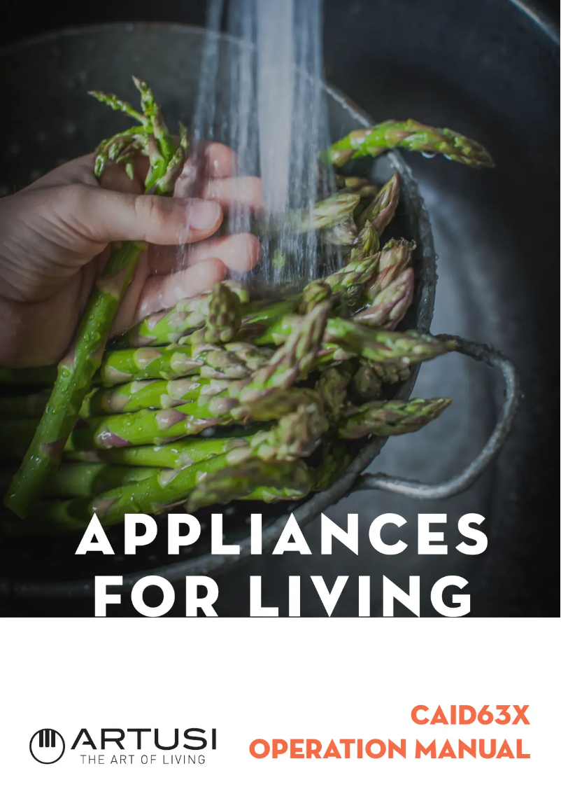 Imagen de la primera página del manual del dispositivo CAID63X