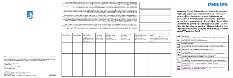Imagen de la primera página del manual del dispositivo Screeneo HDP1550