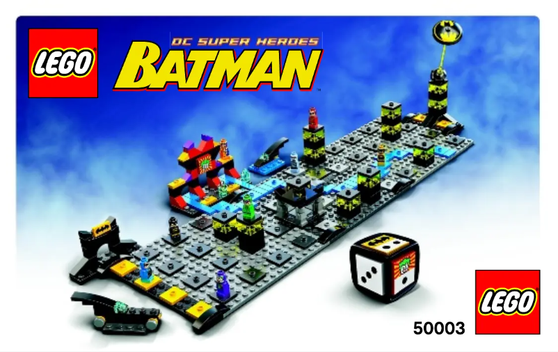 Imagen de la primera página del manual del dispositivo Batman (TM)