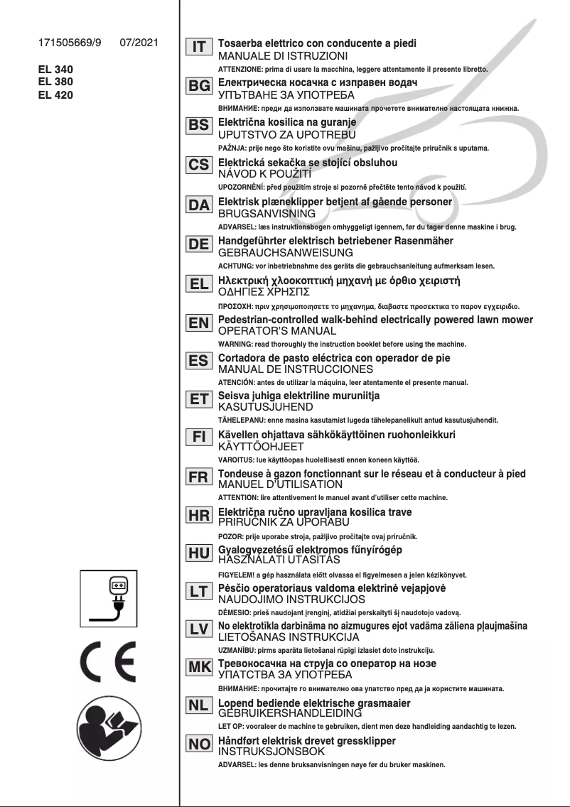 Imagen de la primera página del manual del dispositivo Combi 44 E