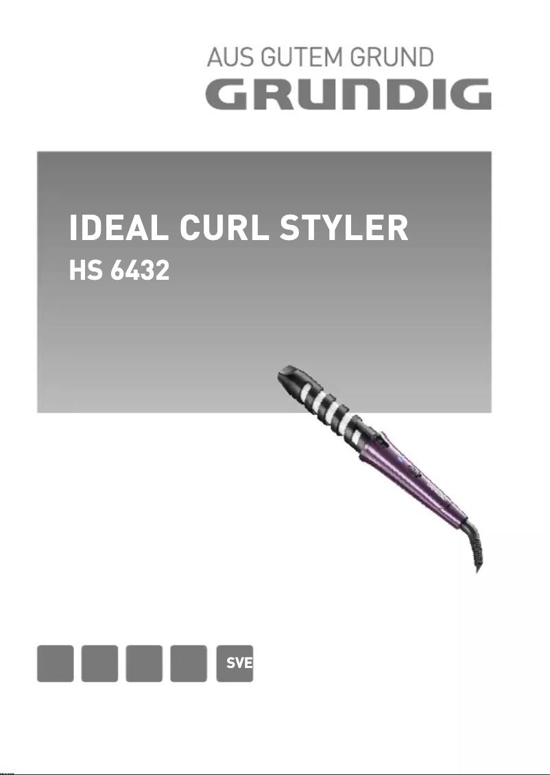 Página nº 1 - Manual de usuario Grundig HS 6432