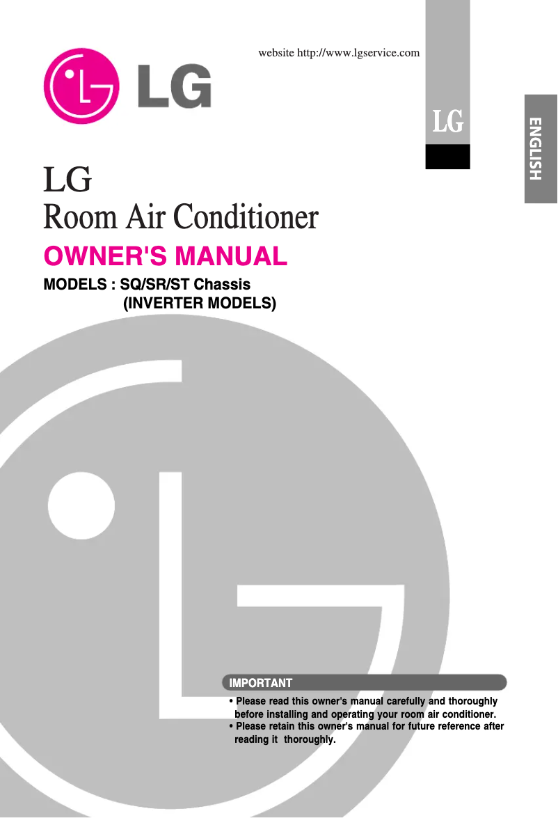 Página 1 del manual Manual de usuario LG ASUW096QGG1