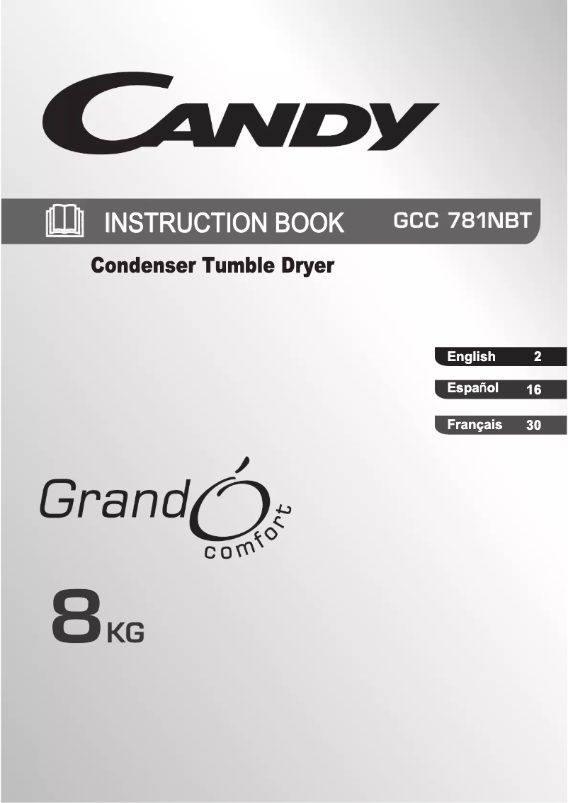 Página 1 del manual Manual de usuario Candy GCC 781NBT-S