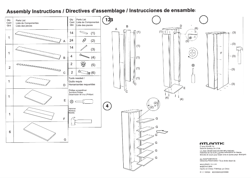 Imagen de la primera página del manual del dispositivo Canoe