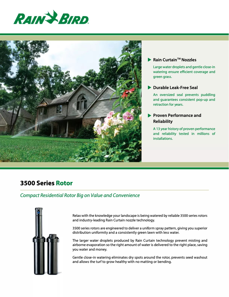 Imagen de la primera página del manual del dispositivo 3500