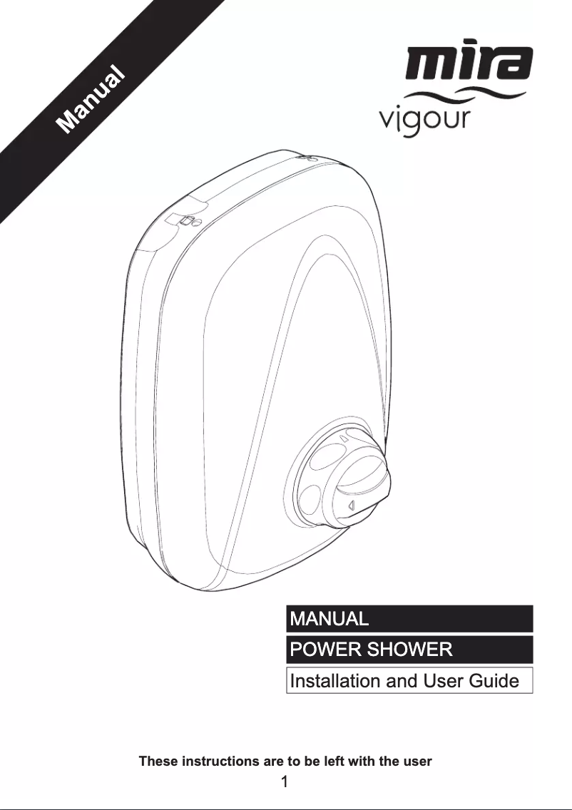 Imagen de la primera página del manual del dispositivo Vigour Manual