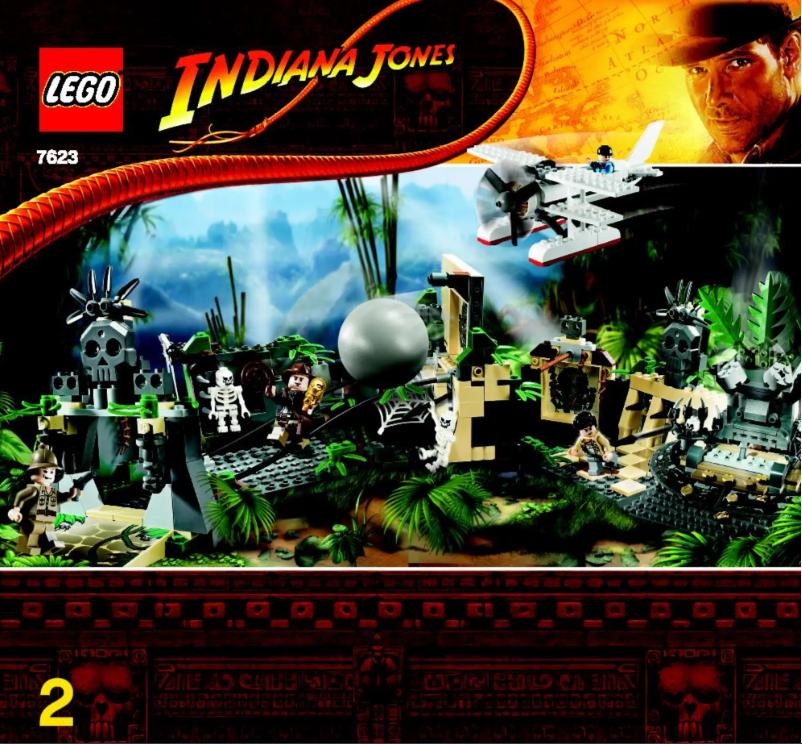 Imagen de la primera página del manual del dispositivo Indiana Jones 7623