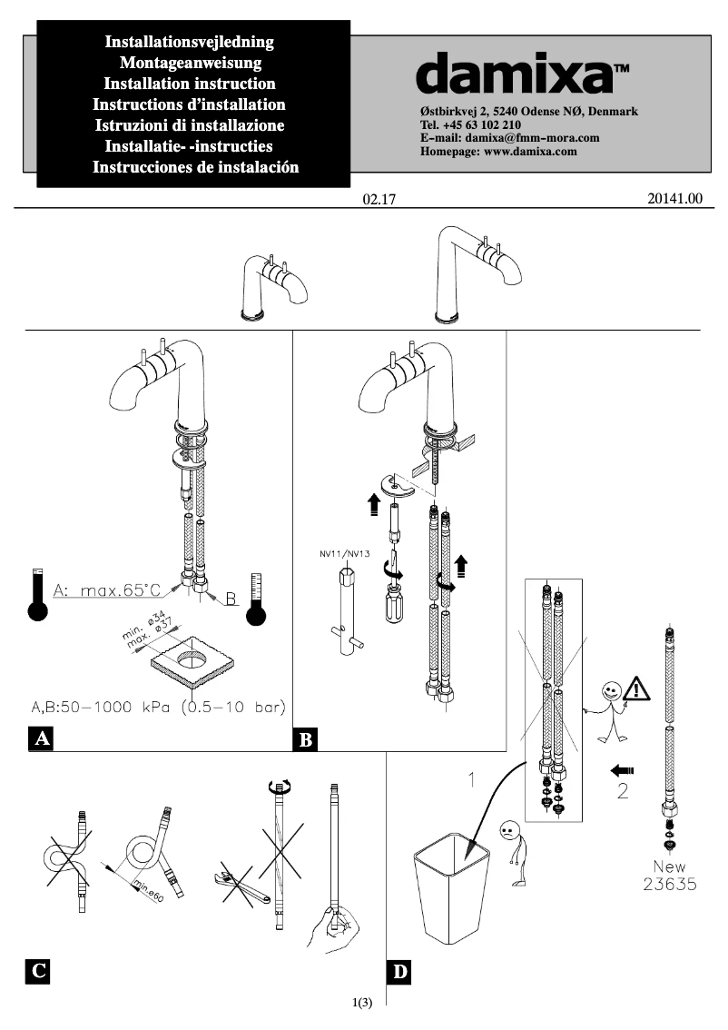 Imagen de la primera página del manual del dispositivo 7300066