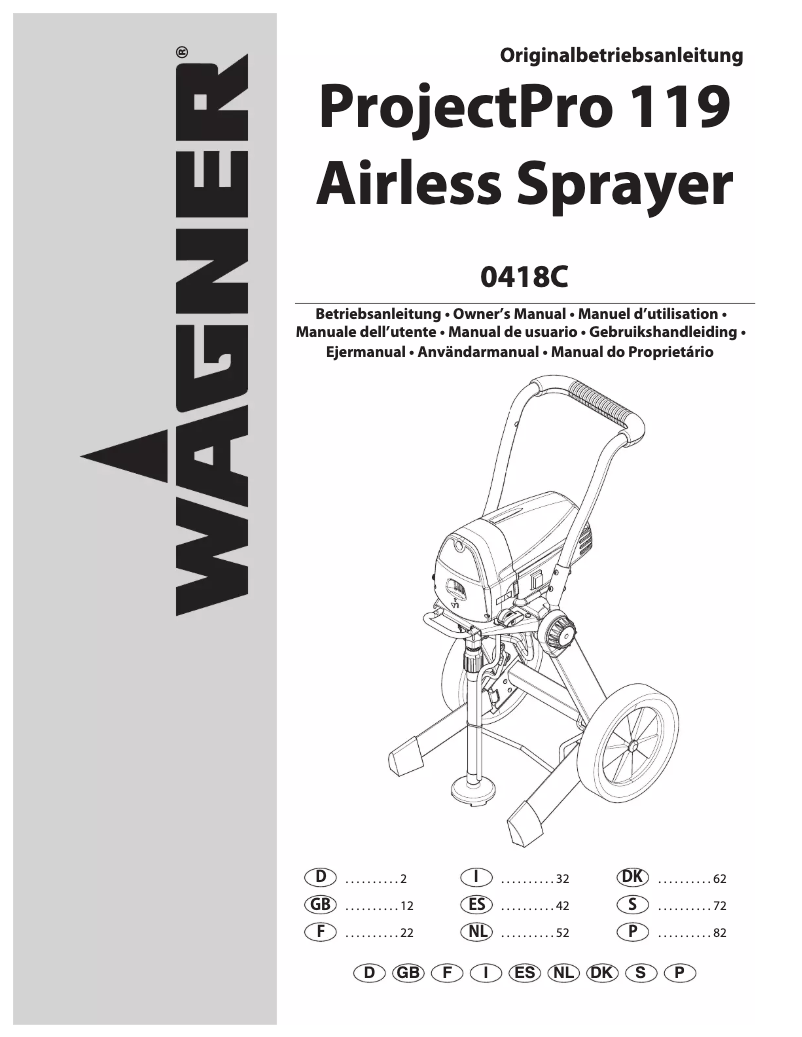 Página nº 1 - Manual de usuario Wagner ProjectPro 119