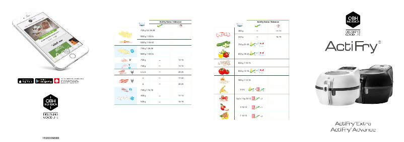 Página nº 1 - Manual de usuario OBH Nordica ActiFry Extra AG7200S0
