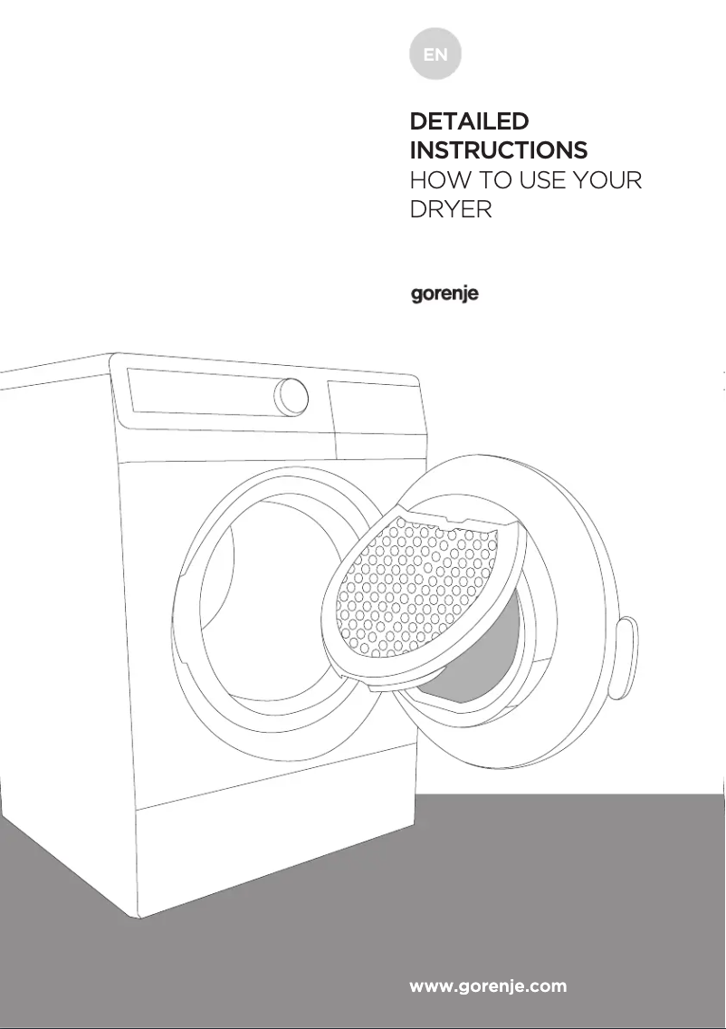 Página nº 1 - Manual de usuario Gorenje D622CM
